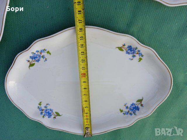 Стар порцелан ARPO Curtea de Arges Fine Porcelain, снимка 8 - Чинии - 35849867