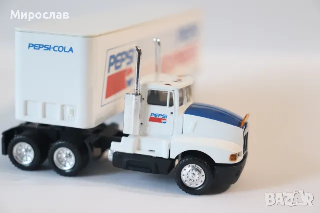 HERPA H0 1/87 KENWOOD USA КАМИОН ТИР PEPSI МОДЕЛ КОЛИЧКА, снимка 6 - Колекции - 49963327