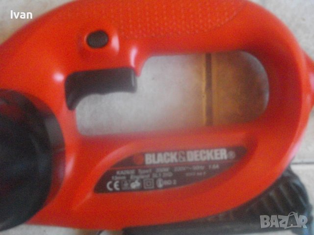 Black Decker KA293E-Английски Мини Лентов Шлайф-Ел.Пила-350 W-ОТЛИЧЕН-Шлайфане Труднодостъпни Места, снимка 12 - Други инструменти - 42444011