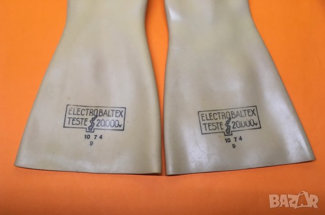 Диелектрични ръкавици за работа под напрежение 20.000 V Elecrobaltex, снимка 5 - Други инструменти - 40671465