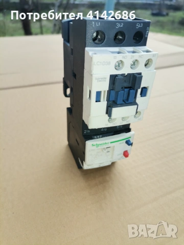 Контактор Schneider  LC1D38 и термична защита TeSys LRD 32, снимка 7 - Друга електроника - 53481432