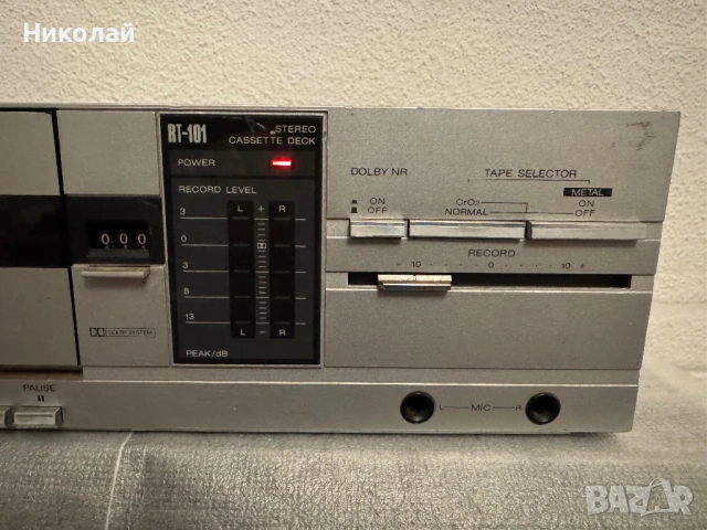 SHARP RT-101 КАСЕТЕН ДЕК ЗА РЕМОНТ, снимка 3 - Декове - 53305706