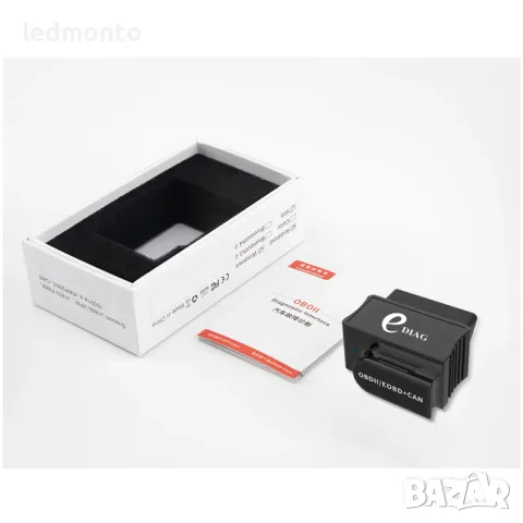Ediag  OBD2 версия 1.5  диагностичен скенер с CAN модул и безплатен софтуер  ELM327 V1.5