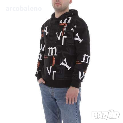 Мъжки суичър с качулка, 2цвята , снимка 3 - Суичъри - 44642572