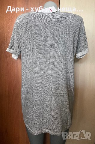 Красива тениска/блуза с декорация🍀❤️M/L, L❤️🍀арт.6016, снимка 3 - Тениски - 42343448