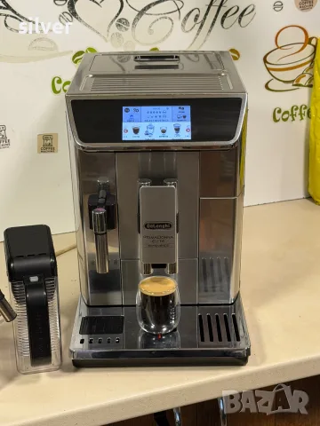 Кафемашина кафе автомат delonghi Primadonna elite EXPERIENCE с гаранция, снимка 5 - Кафемашини - 55741527