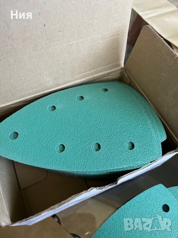  Шкурка велкро DELTA - триъгълни100х150мм  К80