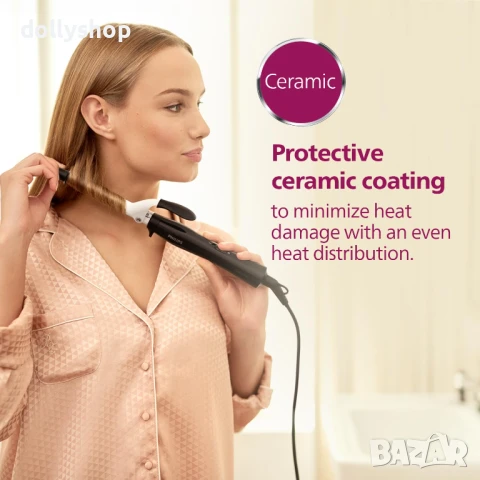 PHILIPS all you need for bouncy curls curler 3000 Маша за коса, снимка 3 - Аксесоари за коса - 50919635