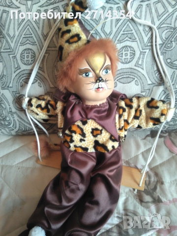 Продавам кукла клоун, марионетка, снимка 9 - Колекции - 36055374