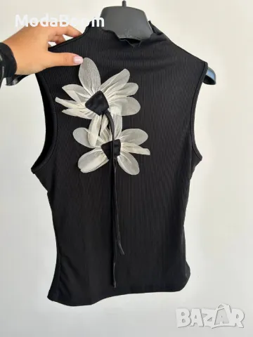 Черна дамска блуза 