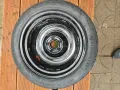 Резервна гума патерица 125/ 70 R16 за ВАГ групата 5x100, отвор 57.1, снимка 1