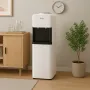 Диспенсър за вода Voltz , 85-420W\10°-90°С, с компресорно охлаждане, Бял, снимка 3