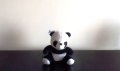 Плюшено мече-панда с възможност за окачване, снимка 1 - Плюшени играчки - 41768522
