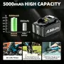 Съвместима батерия BATTOOL 18 V, 5 Ah за инструменти Makita, снимка 4