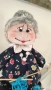 Кукла Баба Марта. Ръчна изработка., снимка 2