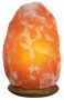 Лампа от Хималайска сол 3 кг. с дървена основа, снимка 3