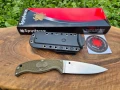 Тактически нож Spyderco Enuff FB31,фиксирана фултанг острие,два цвята, снимка 8