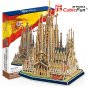 3D Пъзел Cubic Fun от 194 части - Sagrada Família, снимка 1