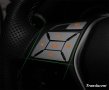 Налепници за Капачки на Бутони за Волана на Mercedes A B C E Ml Gl Cla Gla Glk monto.bg, снимка 3
