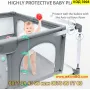 Лесно сглобяема кошара за игра за бебе с размери 150 x 200 см - КОД 3908, снимка 7