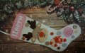 Коледни чорапи за камина / лакомства / подарък персонализирани, снимка 4