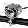 LED фар за мотоциклет с бяла и жълта светлина 3600 lm, снимка 3