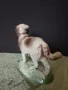 статуетка порцеланово куче 18/14 см, снимка 4
