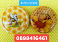 Атрактивни капачки за стъклени буркани с пчелен мед 720 мл Цена 0,15 лв, снимка 3