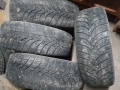 Зимни гуми с джанти и тасове - 205, снимка 3