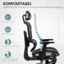 Офис стол HOMCOM, ергономичен, снимка 8