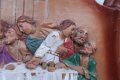 Пано дълбока дърворезба ''Тайната вечеря'', снимка 7