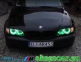 Ангелски очи многоцветни RGB LED Фарове Angel Eyes DRL за кола пръстени 4x131 mm за BMW Е46 Е36, снимка 4