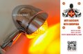 МОТОЦИКЛЕТНИ МЕТАЛНИ ХРОМИРАНИ МИГАЧИ, снимка 2