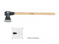 Дърводелска брадва с дъбова дръжка Truper 1,4кг 91см,код 14982, снимка 1 - Градински инструменти - 34269727