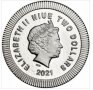 сребърна монета 1 оз 1 oz сова, снимка 2