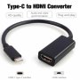 HDMI преобразовател/преходник към Тайп C, снимка 1 - Приемници и антени - 41619649