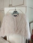 Еко палто млечно-бяло М номер на Zara,много по-красиви на живо., снимка 3