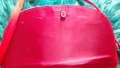 чанта дамска Royal Classic, лачена, червена, лъскава, снимка 3