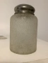 Буркан за съхранение на чай произведено във Франция  1920 години , снимка 1