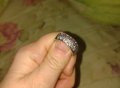 Пръстен-халка с кристали и диаманти, снимка 4