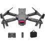 Drone F190 черен модел с LED, 4k камера, Wifi свързаност, сензор за гравитация, 360° ротация и сензо, снимка 2