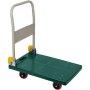 НОВА Платформена количка Evotools, 72x48 см, 150 кг, Сгъваема стоманена дръжка, PVC платформа, снимка 1 - Други инструменти - 41059528