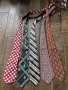 Вратовръзки, лот от 5 бр, снимка 1 - Други - 41228238