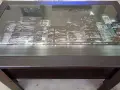 Холна маса с принт стъкло върху плота, снимка 3