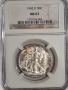 АМЕРИКА. 50 CENTS 1942 D год. NGC MS 63, снимка 1