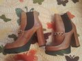 Дамски италиянски кафеви боти , снимка 6