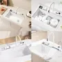 Умна кухненска мивка с изтеглящ се кран - LED дисплей, водопад и филтрирана вода, снимка 5