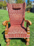 антично Викторианско кресло , снимка 9