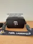 Черна чанта Karl Lagerfeld-SG65U, снимка 1