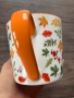 НОВА Керамична чаша, кафе/чай, солидна, висококачествена, здрава; есенни листа; 380 мл, снимка 5